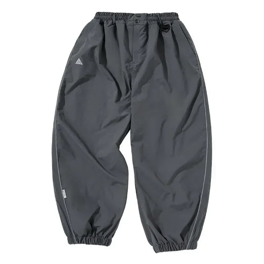 Zanima's silver baggy snow pants