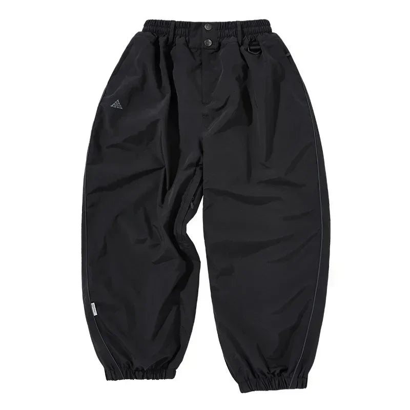 Zanima's black baggy snow pants